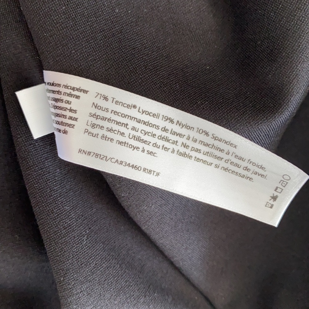 NEW EILEEN FISHER FLEX TENCEL PONTE ZIP JACKET - Picture 9 of 9